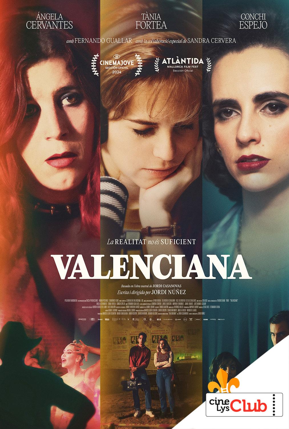 Cartel Valenciana en Cine Club Lys