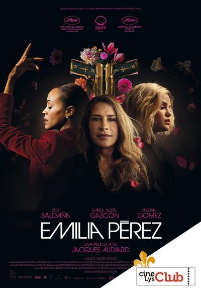 Cartel Emilia Pérez en Cine Club Lys