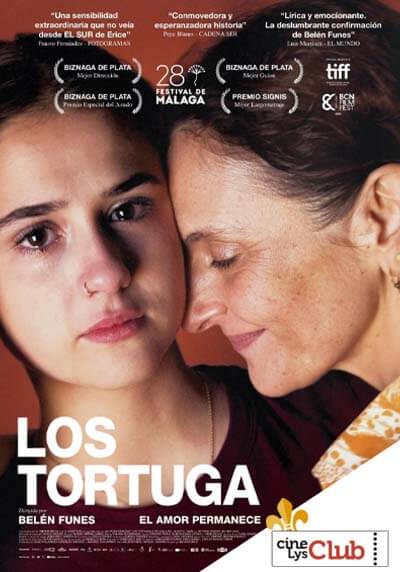 Cartel Los tortuga en Cine Club Lys