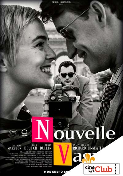 Cartel Nouvelle Vague en Cine Club Lys