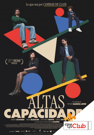Cine Club Lys Altas capacidades Cartel Altas capacidades en Cine Club Lys