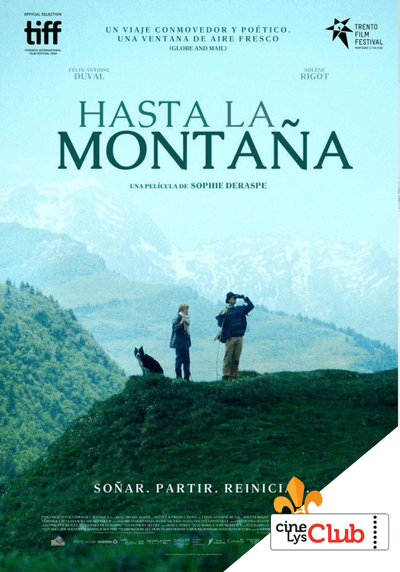montaña Cartel Hasta la montaña en Cine Club Lys
